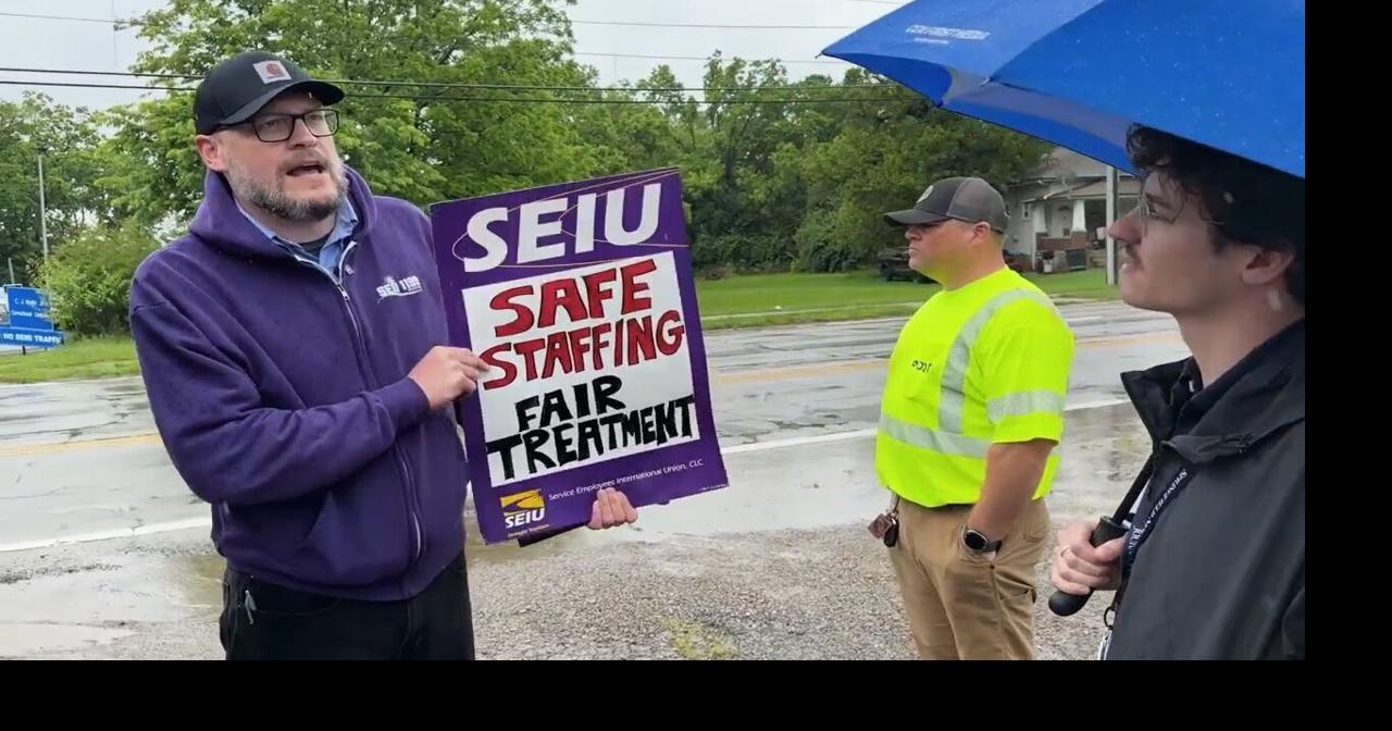 Nurses protest staffing crisis at Dayton Correctional Institution