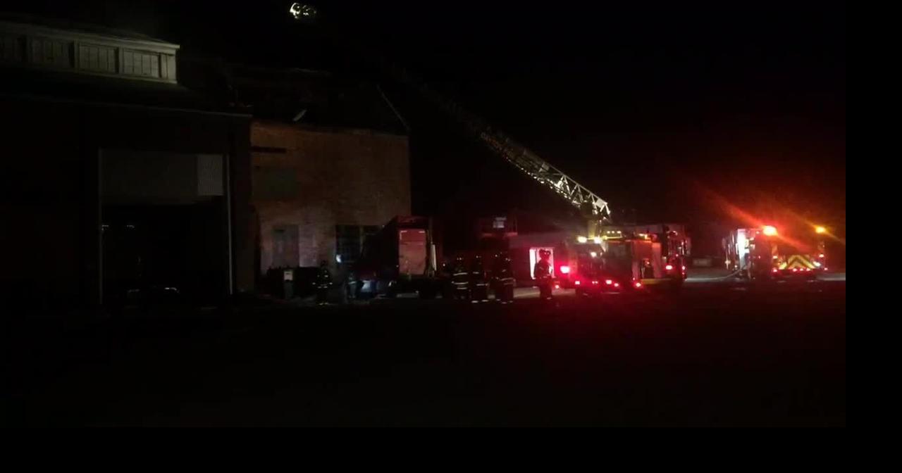 Crews respond to large industrial building fire in Dayton | Local ...