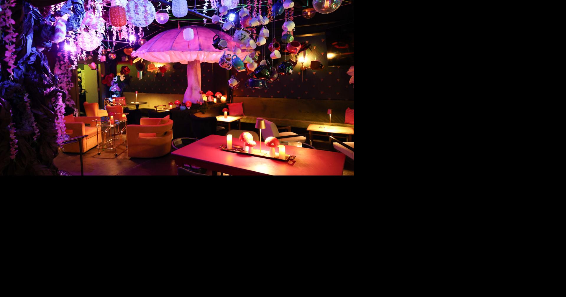 Cherry Street Bottle Shop running Alice in Wonderland pop-up