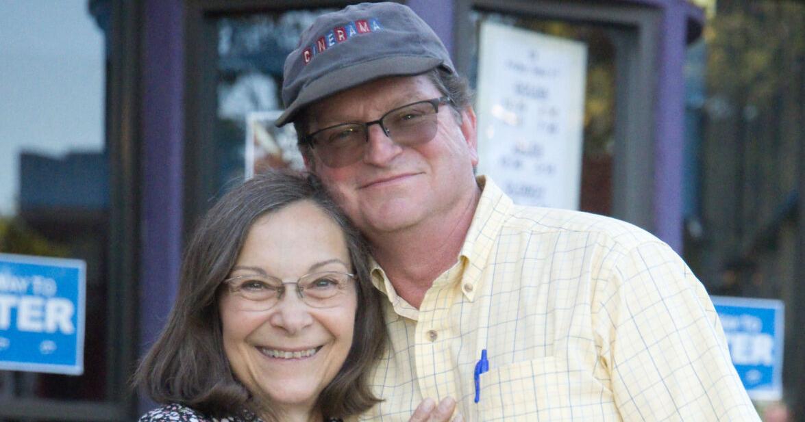 They met at a local theater. Their romance could be a Hollywood movie