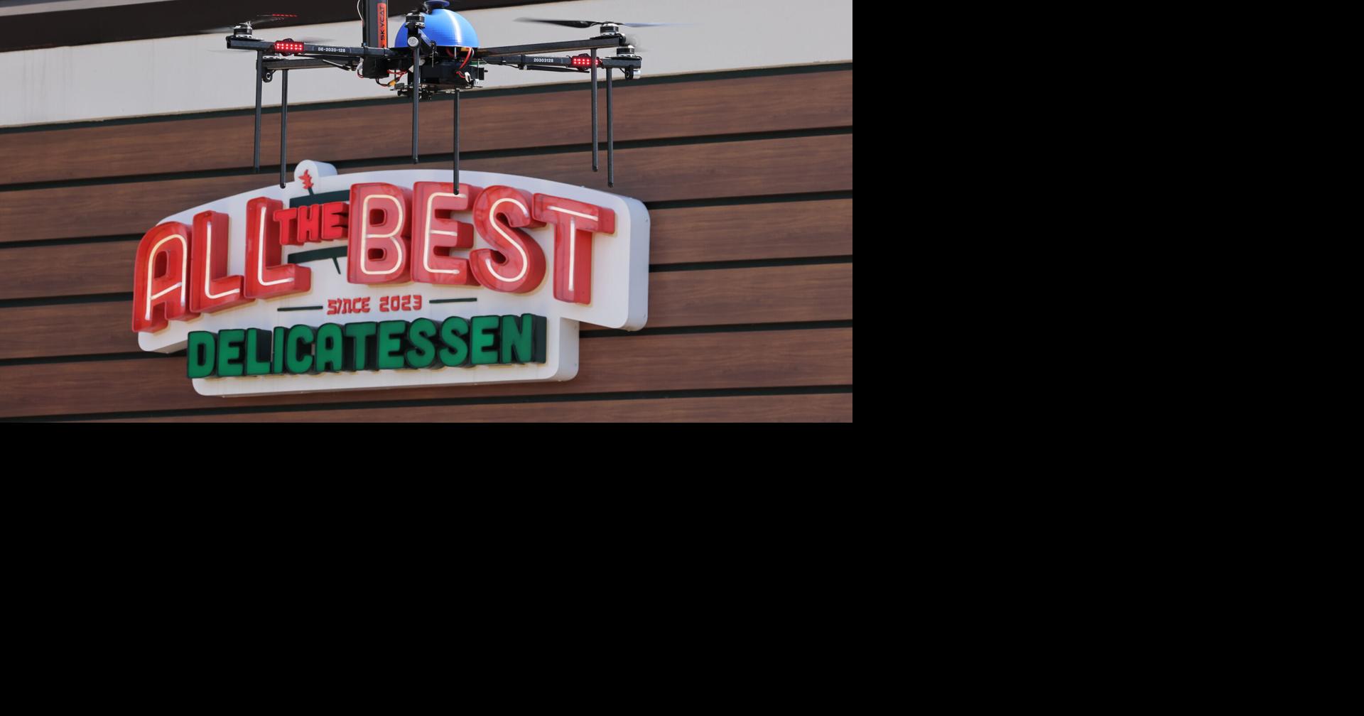 WATCH: First pastrami sandwich delivered by drone from Dayton-area deli