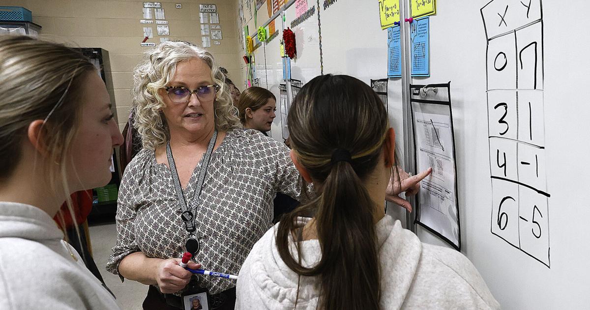 Lewton Math Teacher New Lebanon math teacher named Teacher of the Year for District 3 ...