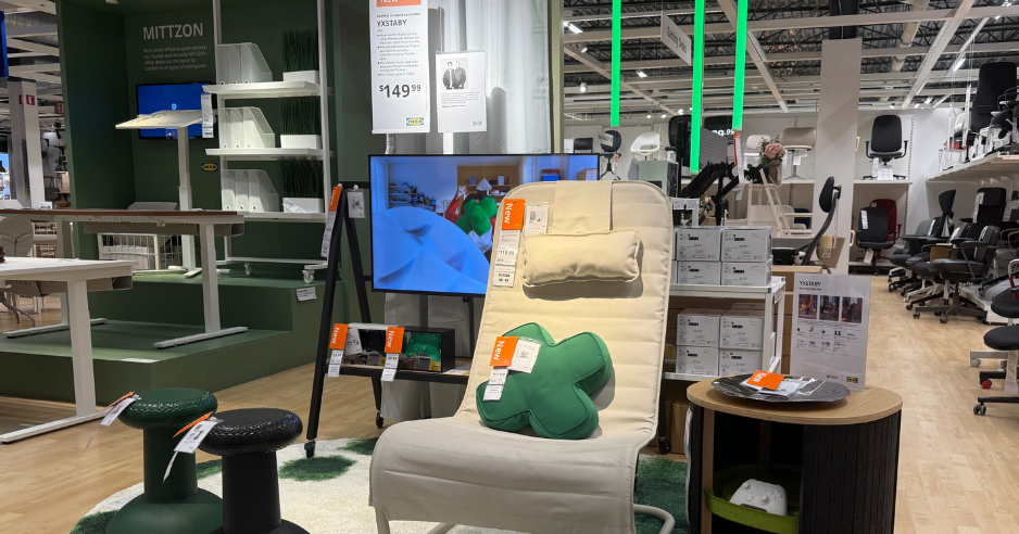 IKEA has a new 9-piece furniture collection for gamers