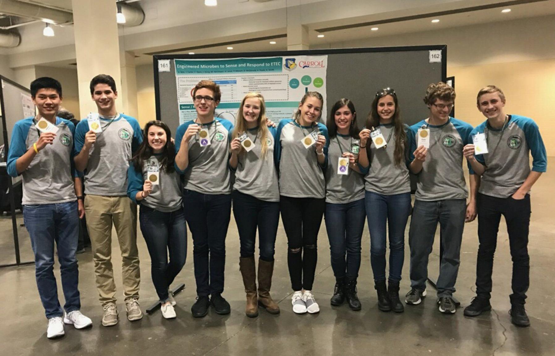 AFRL-Carroll High School iGEM team | Local | daytondailynews.com