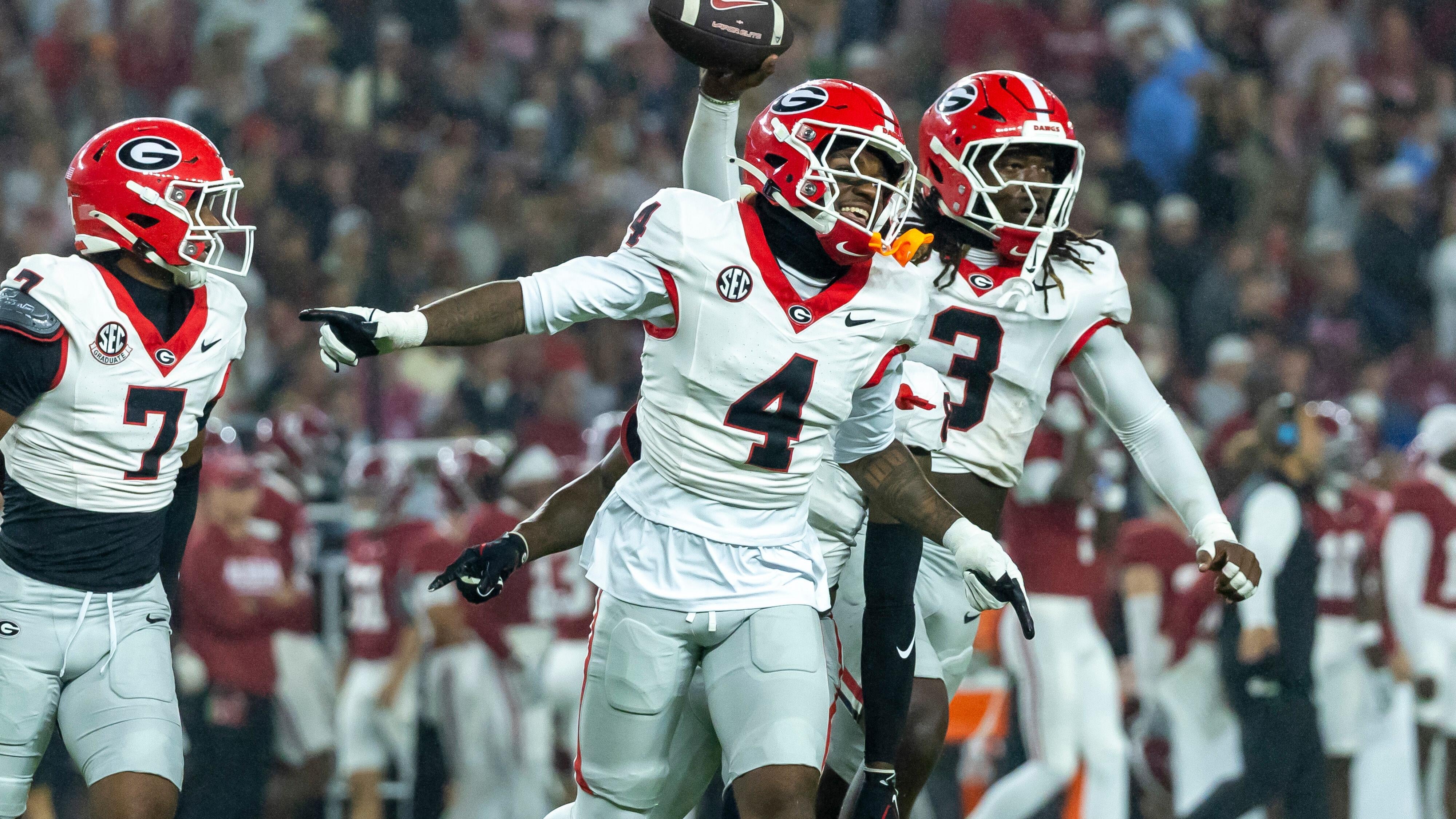 Georgia takes over at No. 1 in AP Top 25 with Notre Dame, Miami next ...
