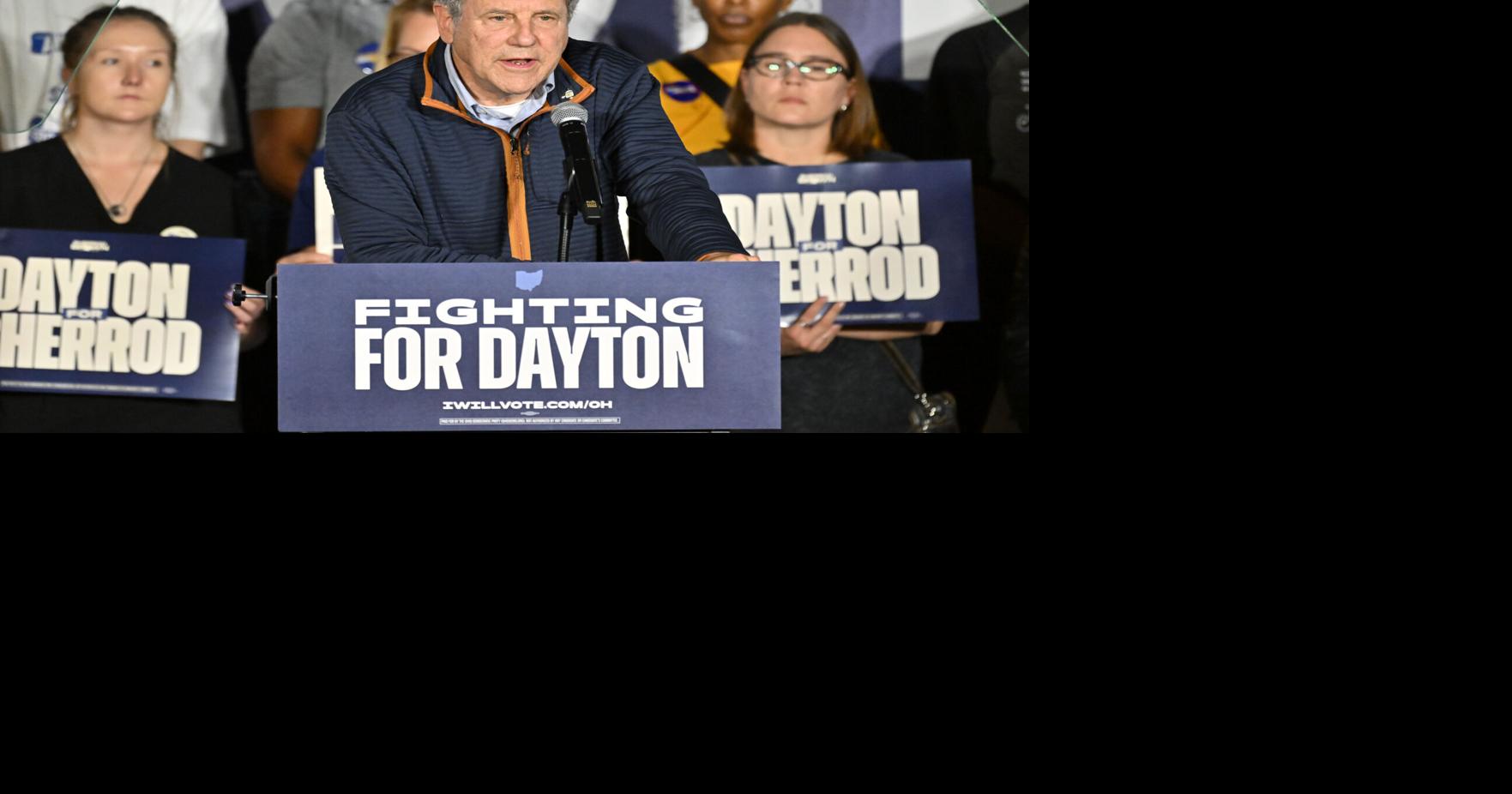 Full Sherrod Brown speech at Dayton rally