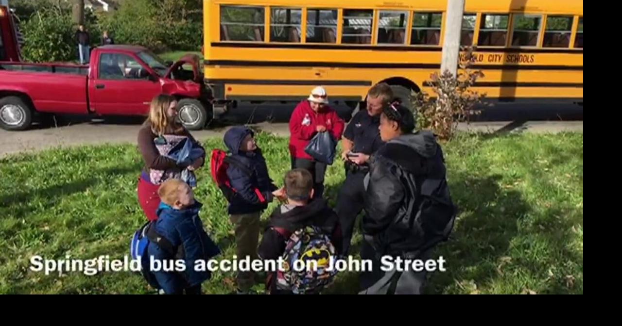 Pickup driver injured in rear-end crash with Springfield school bus ...
