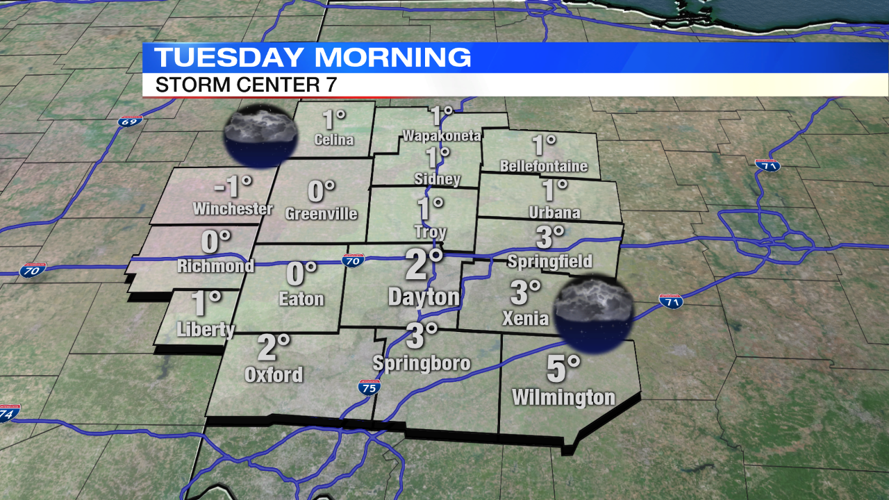 Wind chill advisory now in effect until Tuesday afternoon | Local ...