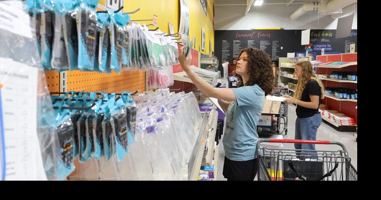 Crayons to Classrooms holds supplies giveaway