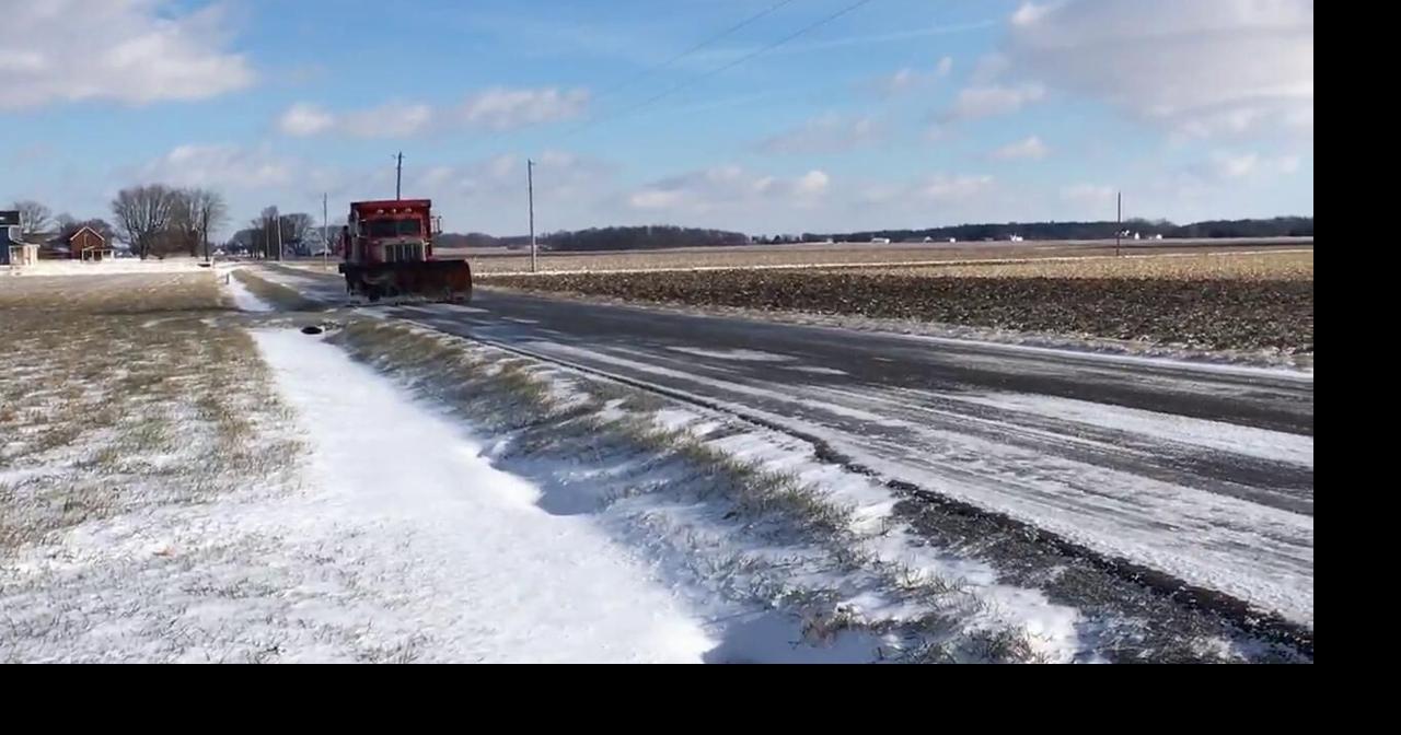 Greene County road crews treating for a re-freeze | Local ...
