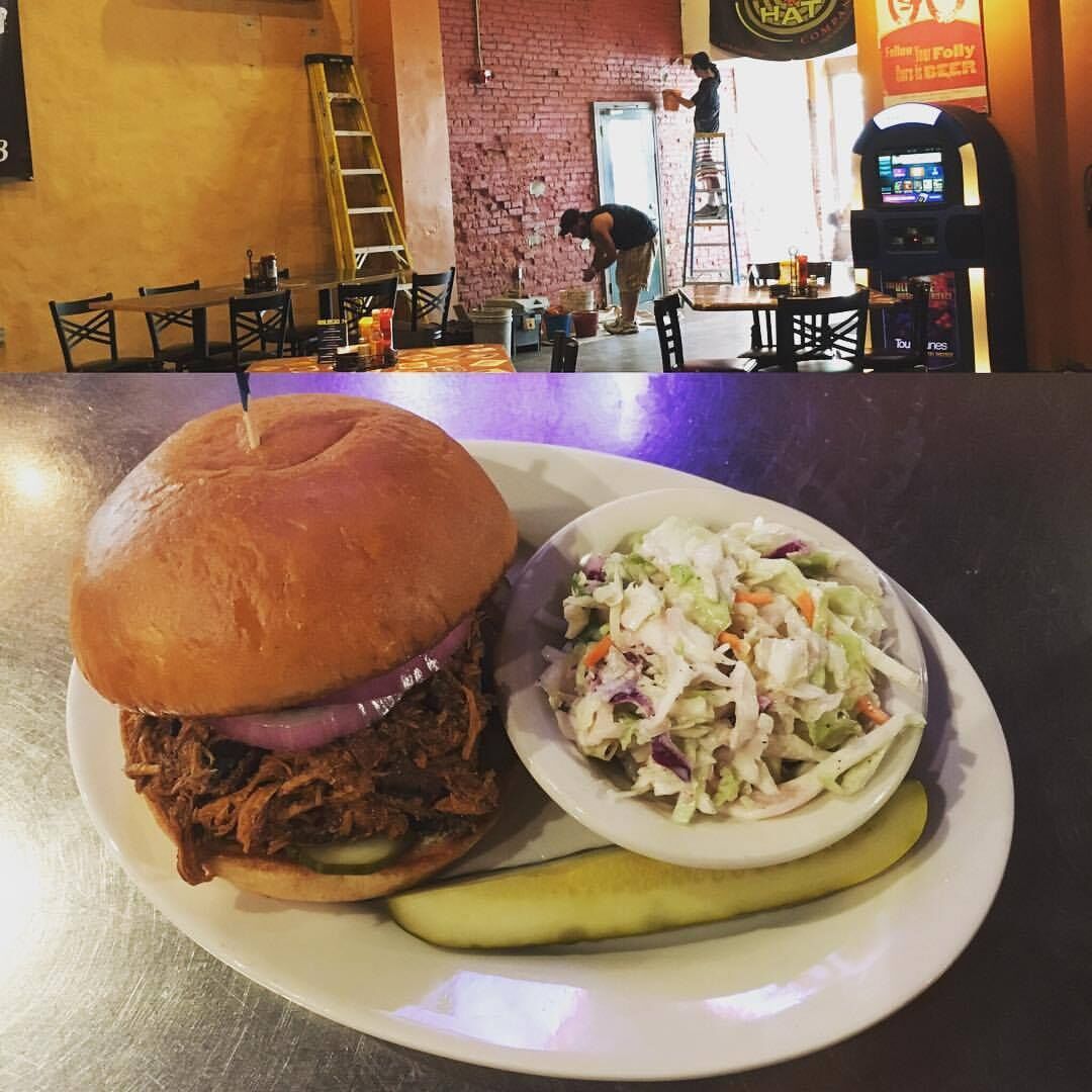 Blind Bob's restaurant under repair, offering sandwich special | Food ...