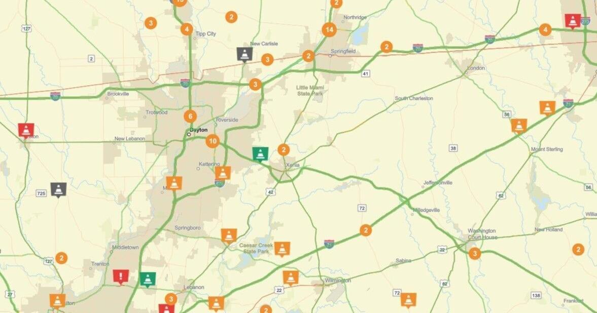 This week on the roads: Ohio 73 Turn-Lane Addition and Resurfacing Ohio 4 and Ohio 48 ramp closures and more