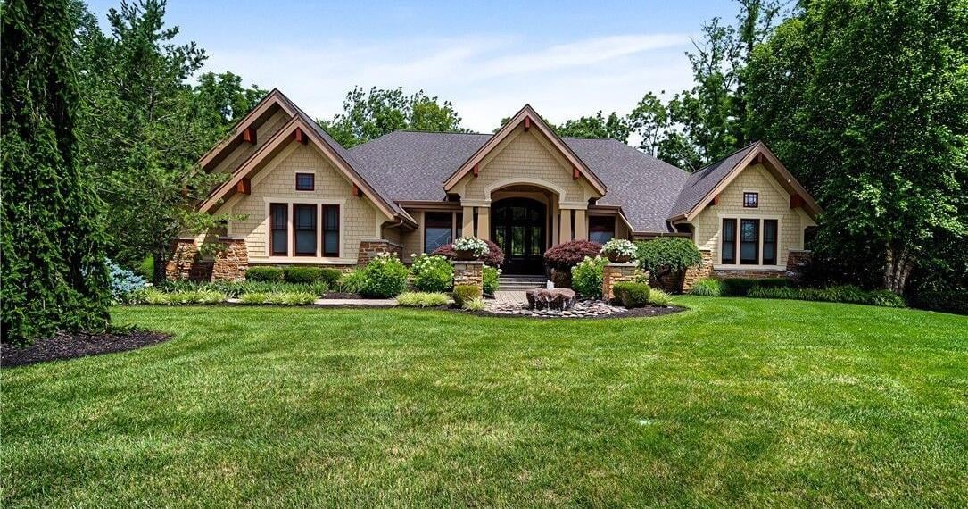 $2.288M Washington Twp. estate home for sale is on 2.4 wooded acres