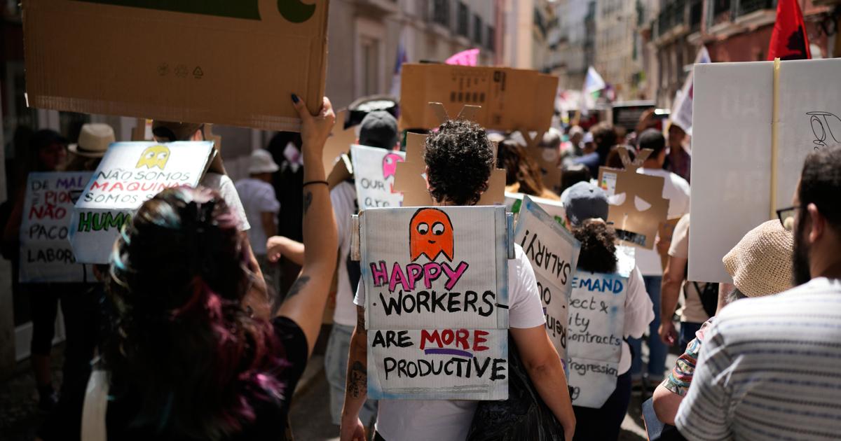 Portugal General Strike