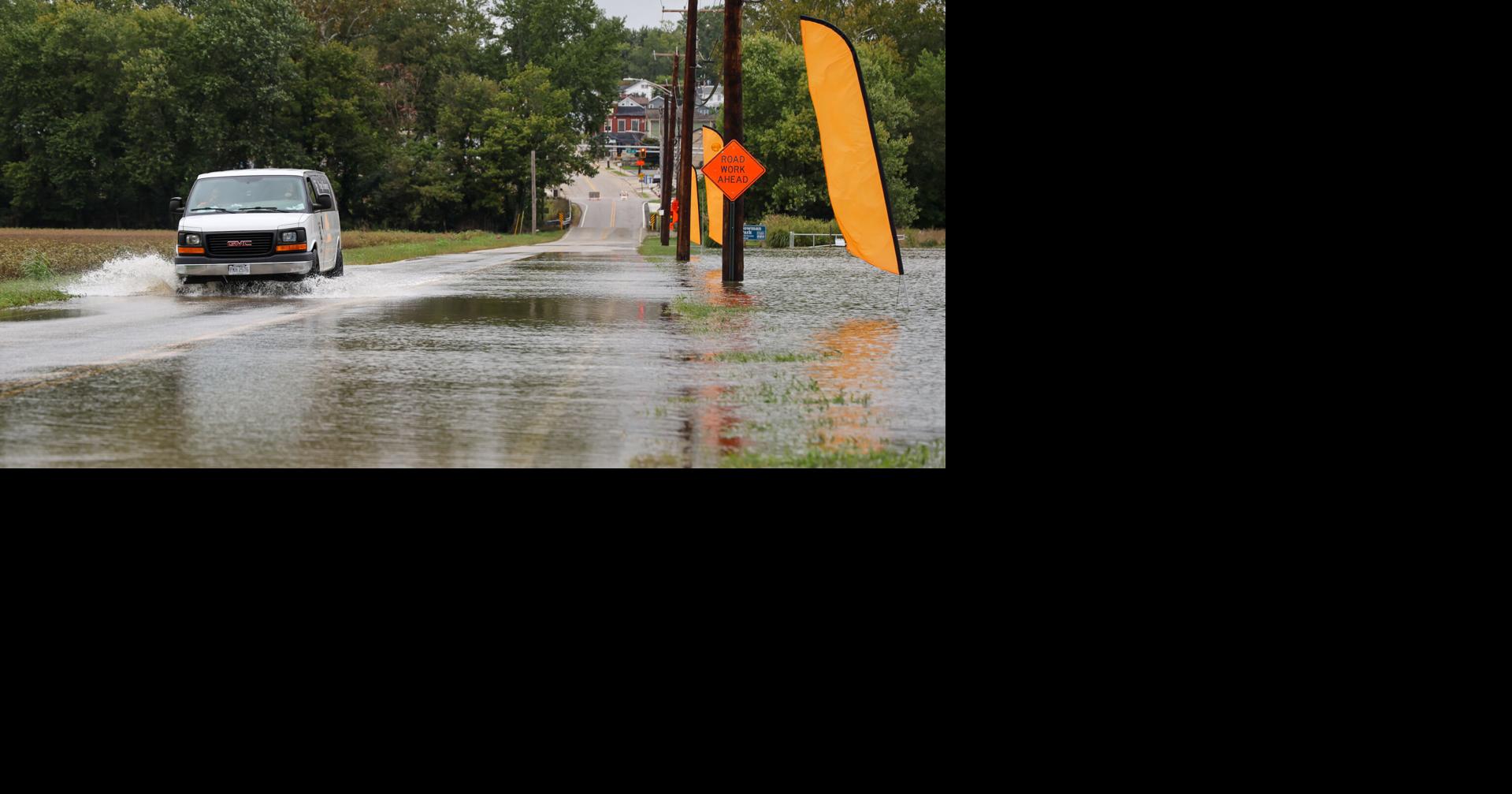Heavy rain sparks familiar flooding at Washington Twp. shopping plaza