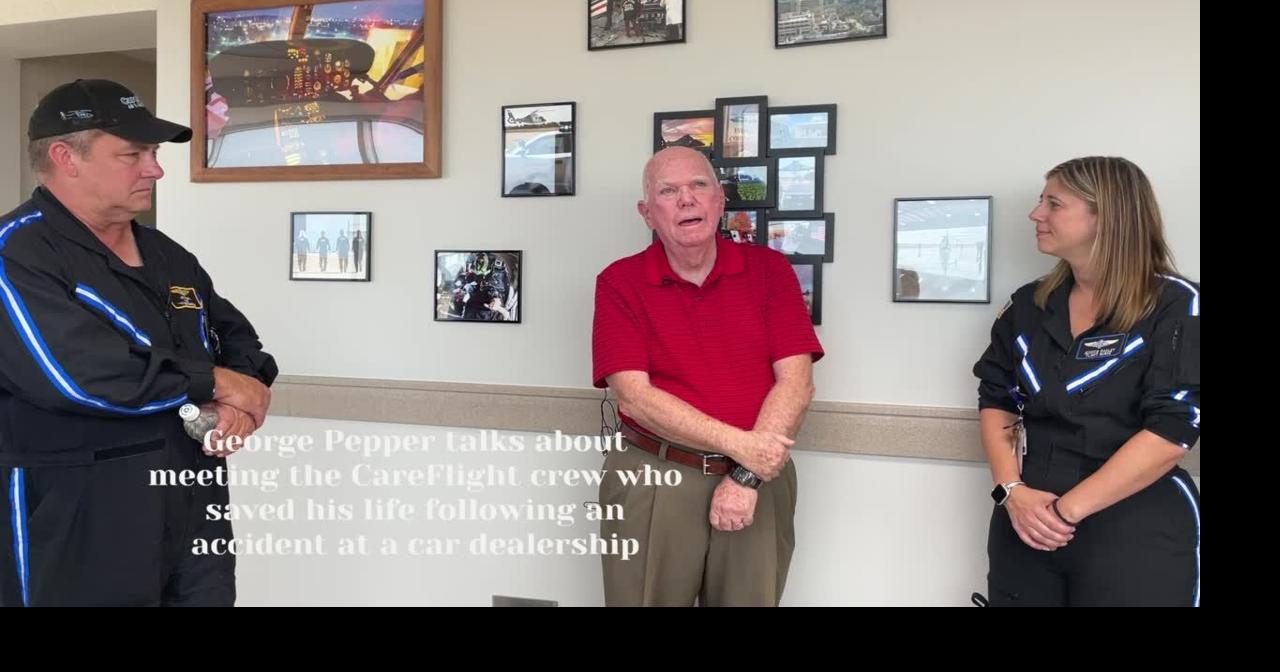 Premier Health's CareFlight reunites with Huber Heights resident George ...