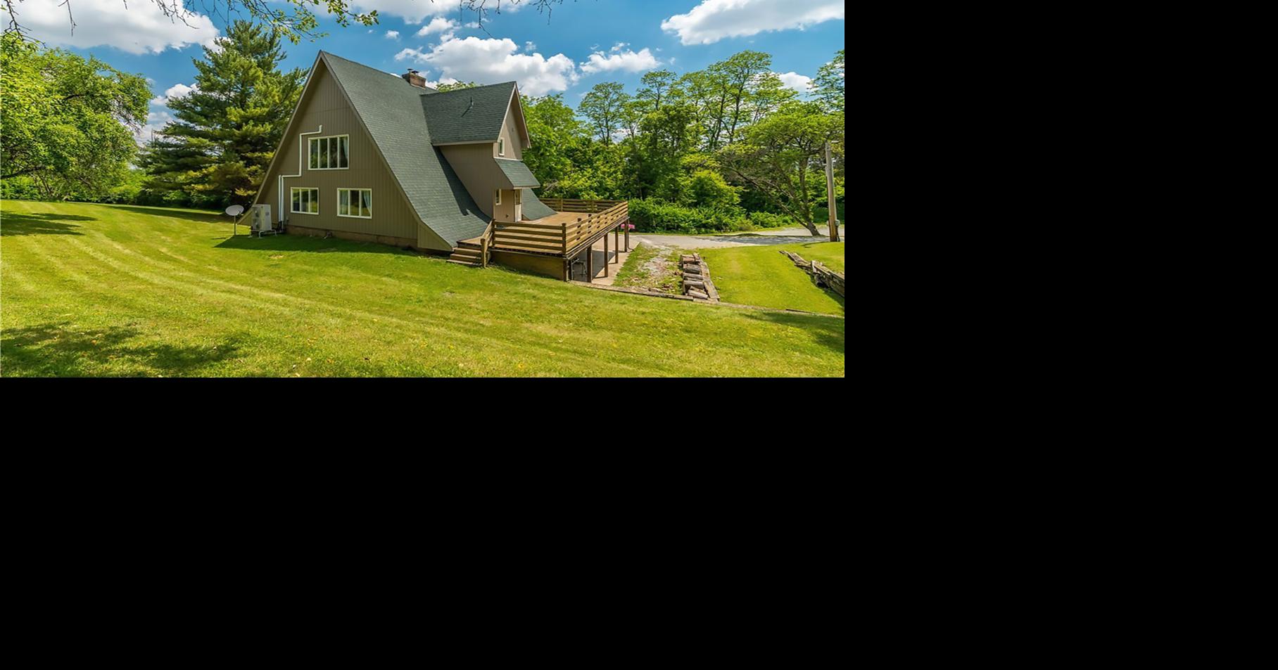 Saint Paris home for sale is on more than 47 wooded acres