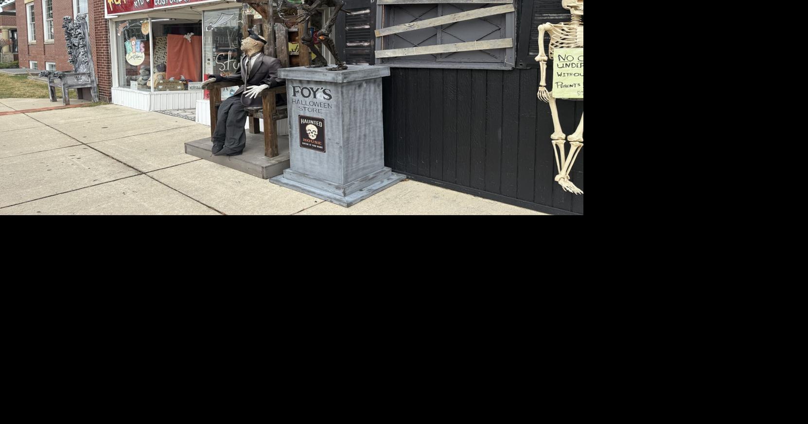 What is it like being a business neighbor to Foy’s Halloween Store? Here’s what some of them said