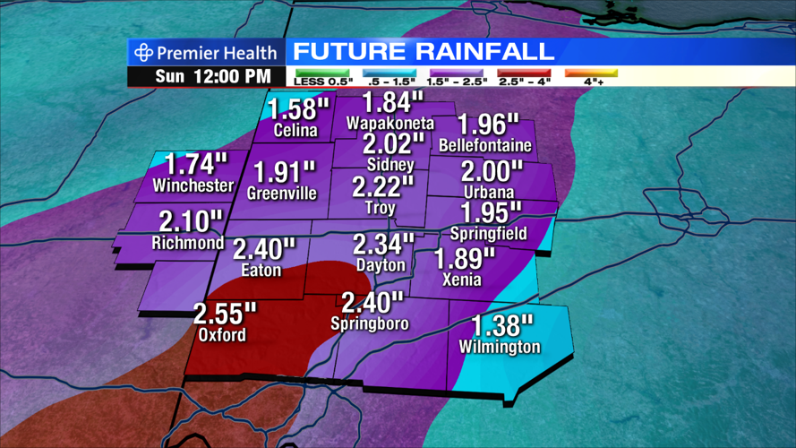Expect dry Friday, wet and windy Saturday with some storms possible ...