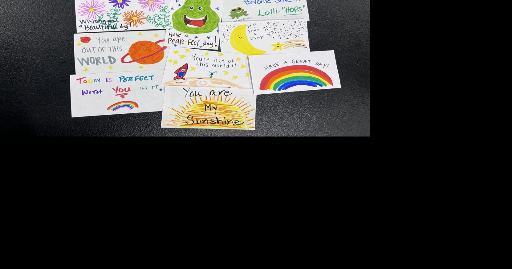 Write a ‘Love Note’ to local children for The Foodbank’s backpack program