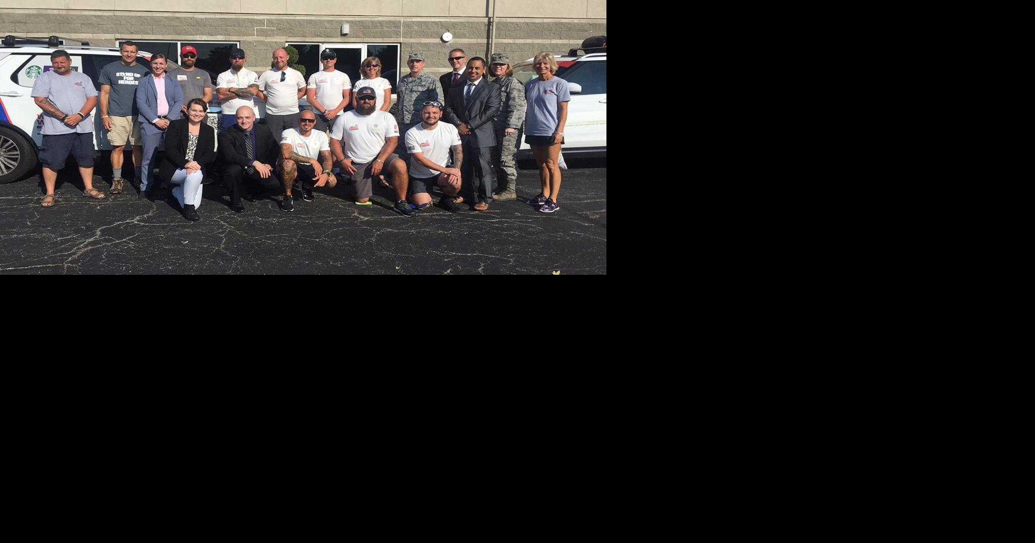 Special agents honor wounded warrior as she walks 1,000 miles | Local ...