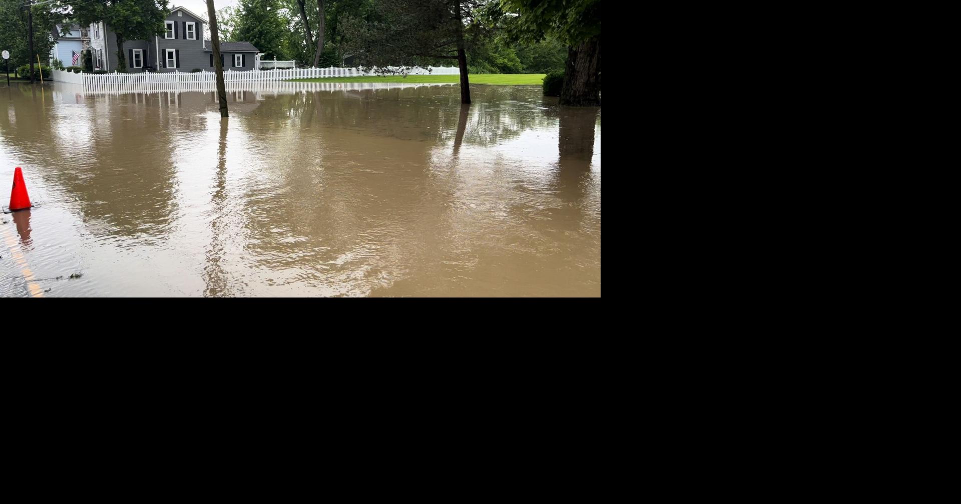 WATCH: Flooding in Clayton from heavy rains on May 27