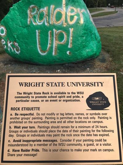 Wright State rules sign to rock that caused racial controversy | Local ...