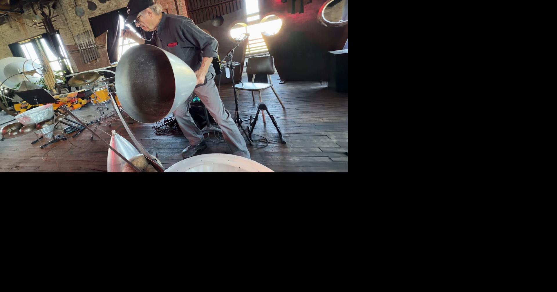 Dayton artist’s giant ‘sound sculptures’ move from studio to stage