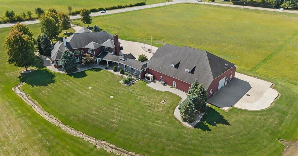$2.25M Liberty Twp. estate home has rec room, elevator, garage for auto enthusiasts
