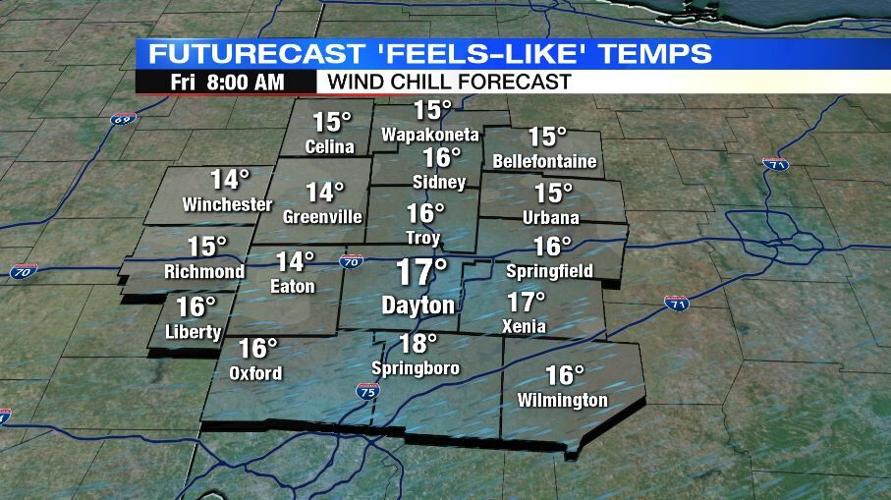 Snow showers, bitter wind chills return | Local | daytondailynews.com
