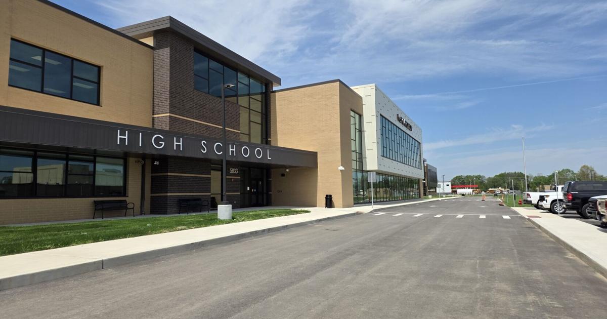 West Carrollton nearly finished with new middle/high school building