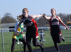 Boyer Valley girls pace area teams at final BVC track meet 