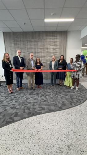 Denison Career Academy ribbon cutting
