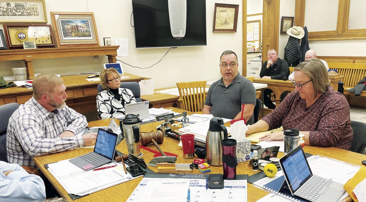 Bruce Musgrave at board of supervisors