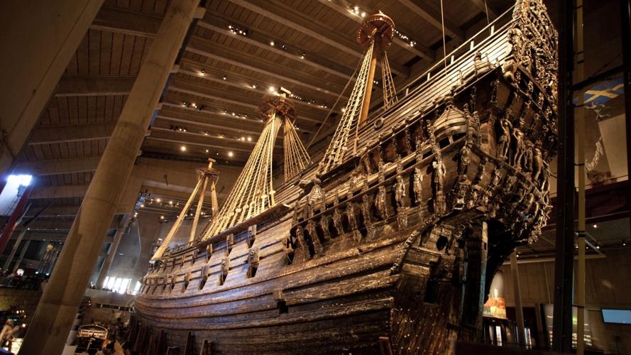 The Vasa sank just minutes into her maiden voyage... and now is the centerpiece of an outstanding maritime museum in Stockholm.