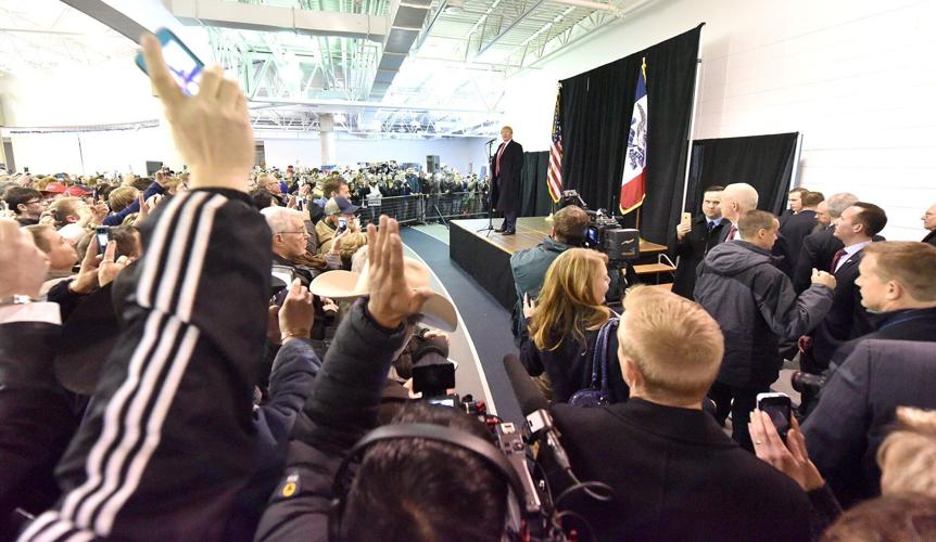 President Trump's visits to Siouxland