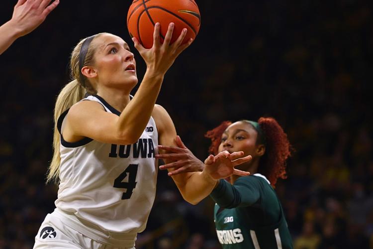 Iowa WBBall vs. MSU 10