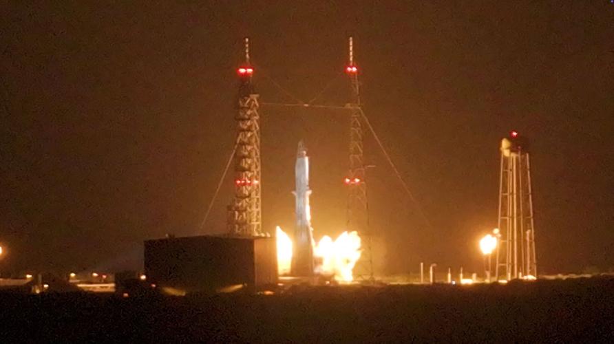 Uncrewed Blue Origin New Glenn rocket explodes during a test on launchpad in Florida