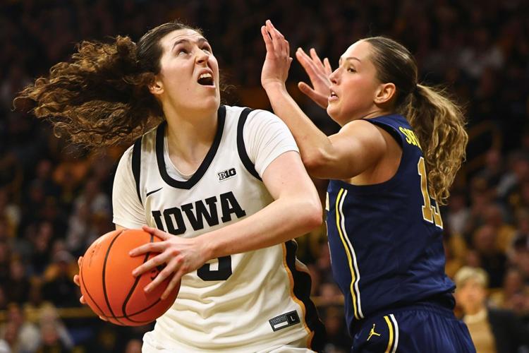 Iowa WBBall vs. Michigan 7