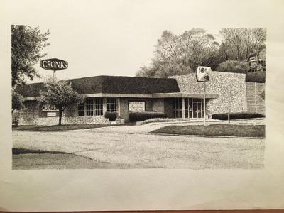 Cronk's drawing by Joel Lueck