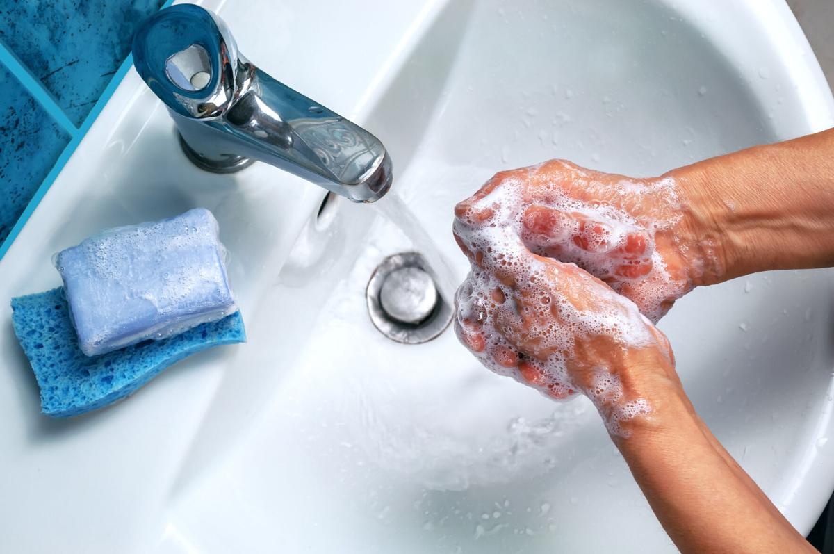 Washing hands