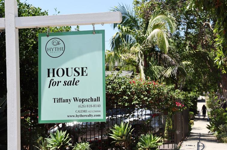 A 'House For Sale' sign is displayed on Aug. 30, 2023, in Los Angeles. (Mario Tama/Getty Images/TNS)