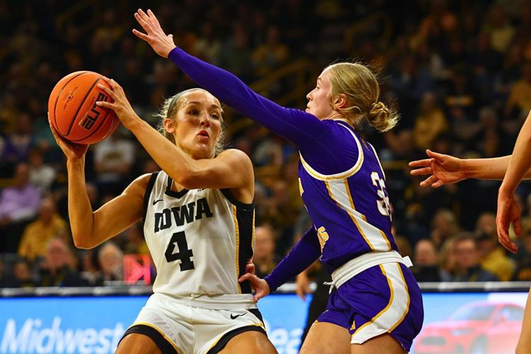 Iowa WBBall vs. WIU 6