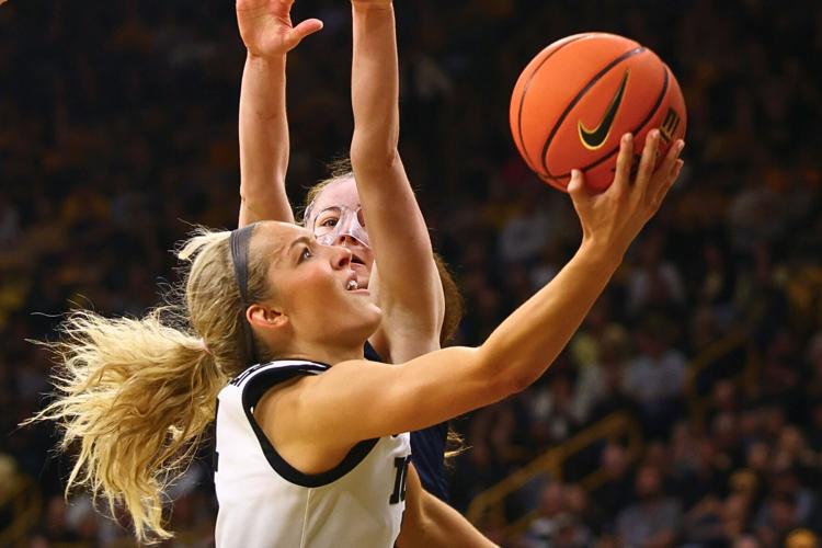 Iowa WBBall vs. Michigan 3