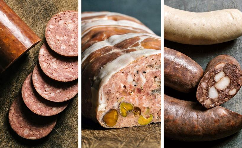 Charcuterie meats