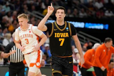 NCAA Iowa Clemson Basketball
