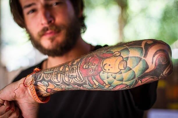 Zach Braff Gets Tribute Tattoo Honoring Nick Cordero Pic