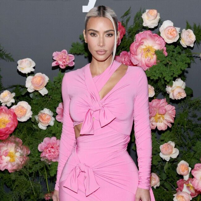 Kim Kardashian has been letting loose