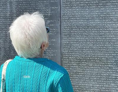 Woman looks for name