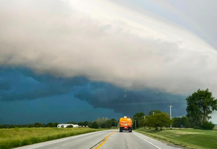 Storm pic along Route 150